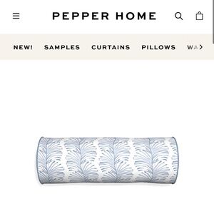 Pepper Home Emma Sky Custom Bolster Pillow